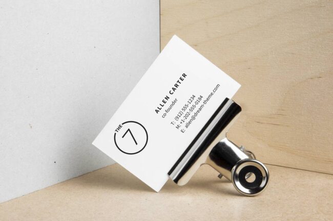 Glavrida business card