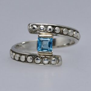 Blue Topaz Ring