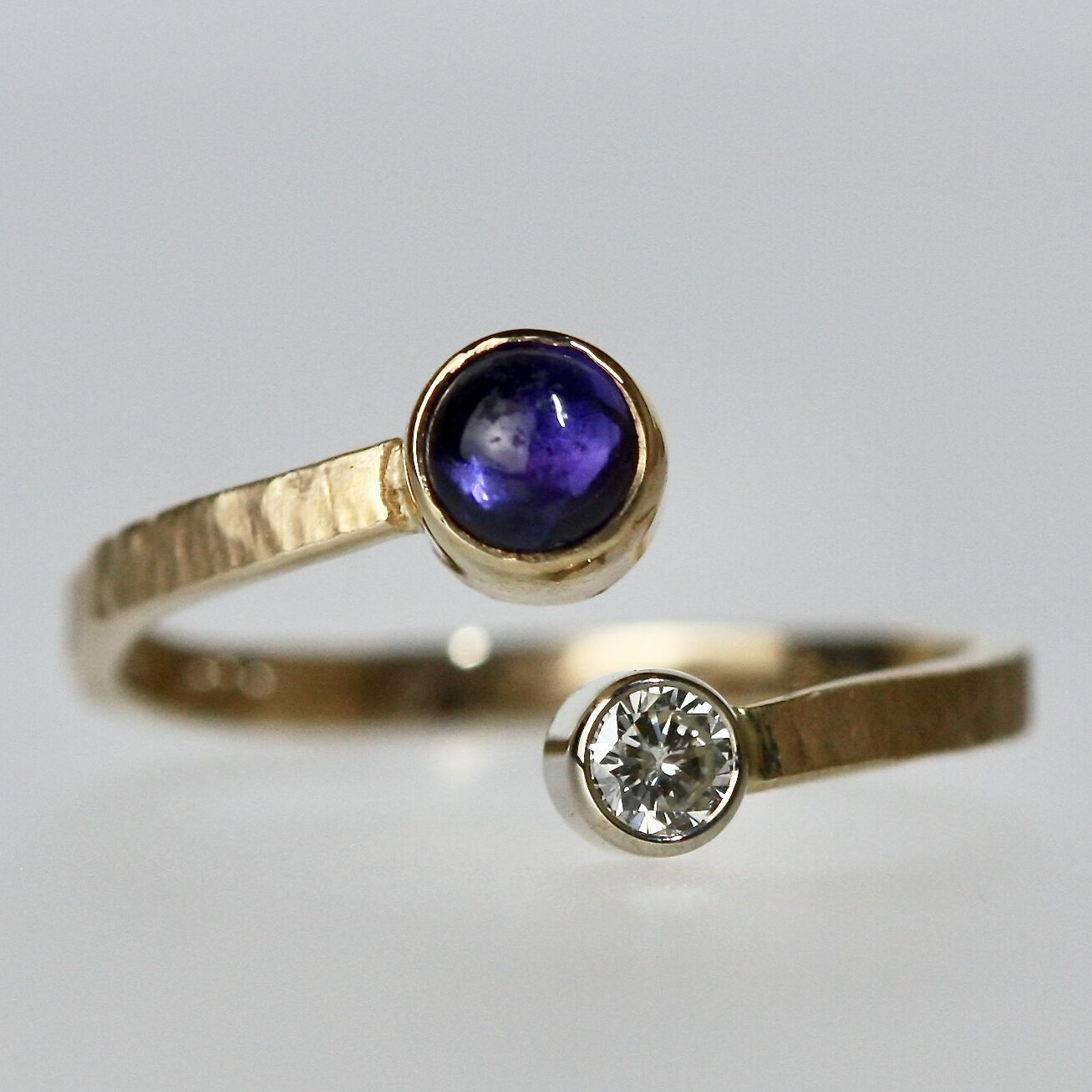 Sapphire & Diamond Ring