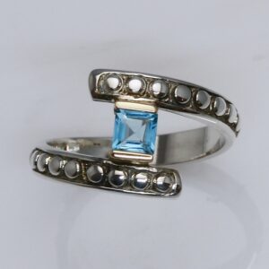 Blue Topaz Ring