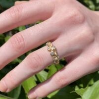 Organic Style Diamond Ring - Image 5