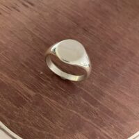 Sterling Signet Ring - Image 2