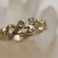 Organic Style Diamond Ring - Image 4