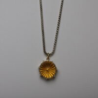 Carved Citrine Cabochon Necklace - Image 3