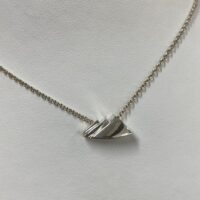 Sterling Silver Mountain Necklace