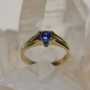 14K Sapphire Cab SOLD