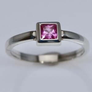Pink Tourmaline Ring