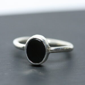 Sterling Silver Onyx Ring