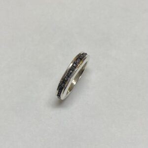 Black Diamond Wedding Band