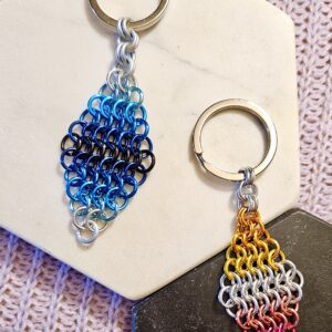 Chainmaille: 4-in-1 Fidget Keychain